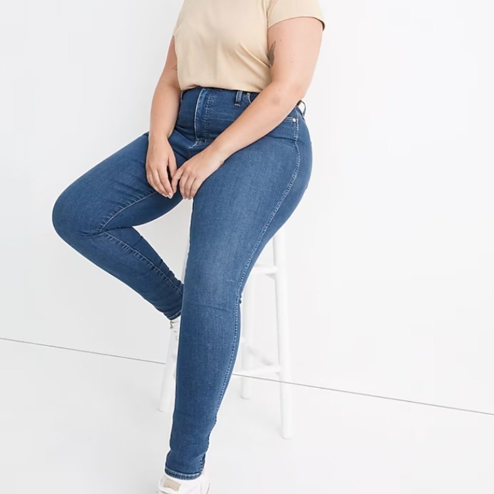 Madewell 10" High Rise Skinny Jeans Size 35